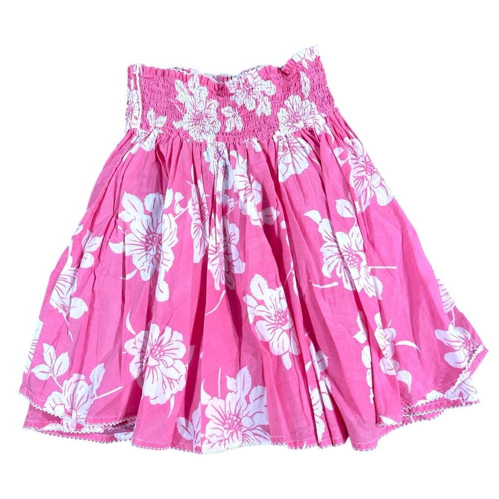 Mini Boden Pink Floral Girls's Skirt